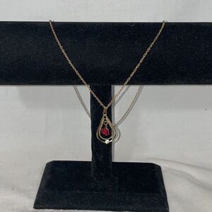 Beautiful Necklace With a Rosa Emblem